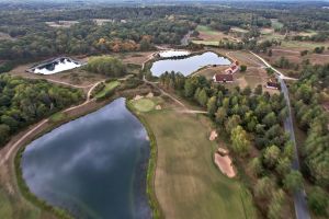 Les Bordes (New) 18th Pond Aerial